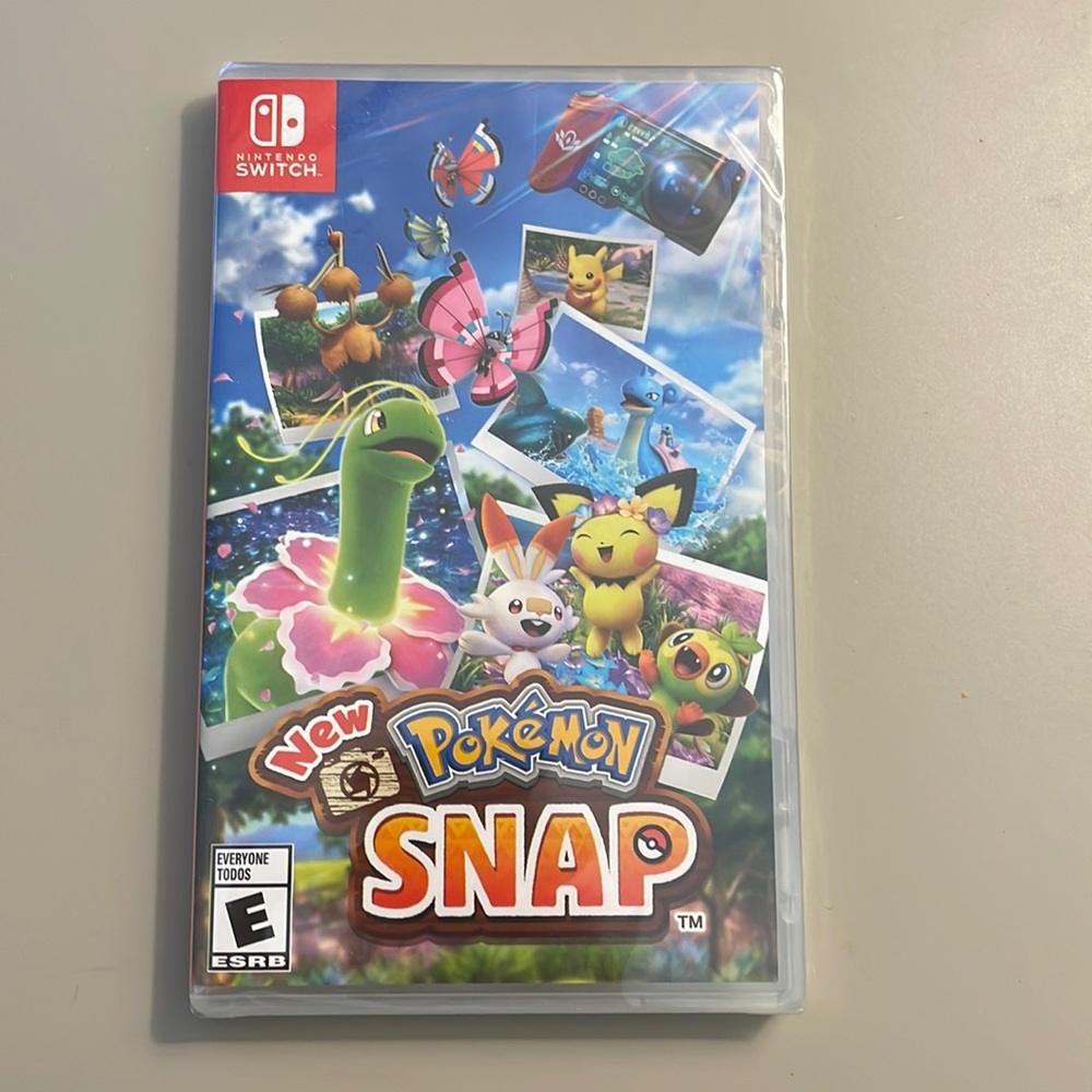 New sealed Pokémon Snap Nintendo Switch game
